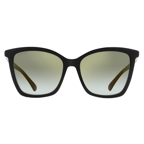 Jimmy Choo Square Ali Sunglasses 807FQ Black 56mm - Picture 2 of 2